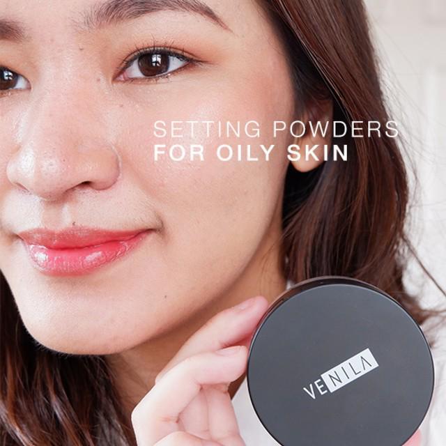 ตัวอย่าง ภาพหน้าปก:สเต็ปง่ายๆ Setting Powder สำหรับผิวมันด้วยแป้ง Venila