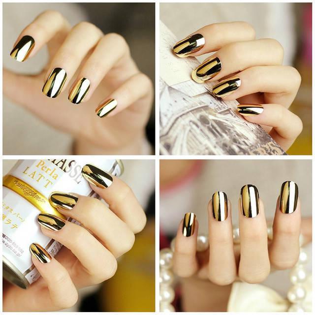 ตัวอย่าง ภาพหน้าปก:26 ไอเดียทำเล็บ "Mirror Nail" เทรนด์ใหม่ ทำก่อนสวยก่อน