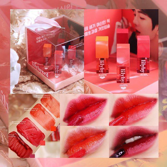 ตัวอย่าง ภาพหน้าปก:ปากสวยฉ่ำน่าจุ๊บ! 'Lilybyred Juicy Liar Water Tint' 4 เฉดสีสวย ติดทน เหมือนเติมน้ำให้กับริมฝีปาก