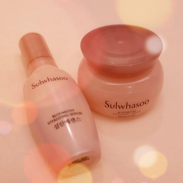 ภาพประกอบบทความ รีวิว Sulwhasoo Bloomstay vitalizing serum & cream ดูแลผิวด้วยสารสกัดจากดอกพลัม