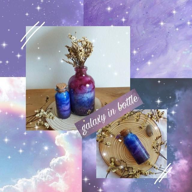 ตัวอย่าง ภาพหน้าปก:มา DIY ✨Galaxy in bottle✨ กันเถอะ!!! ทำง่าย ตกแต่งบ้านก็ได้ ให้เป็นของขวัญก็ดี