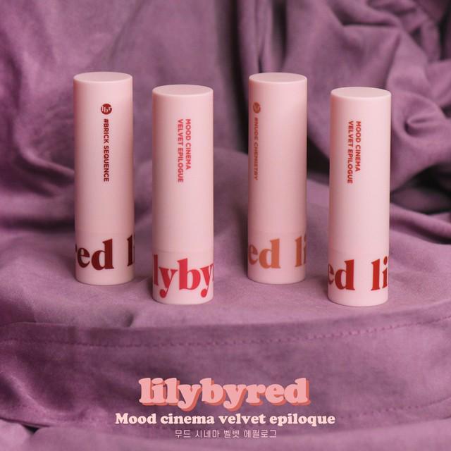 ภาพประกอบบทความ ลิปแมตเนื้อนุ่ม 'Lilybyred Mood Cinema Velvet Epilogue' 4 เฉดสีใหม่ ที่บ่งบอกความเป็นฉัน!