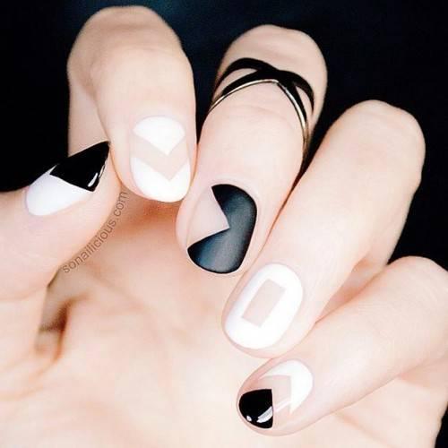 รูปภาพ:http://www.herinterest.com/wp-content/uploads/2015/07/short-nail-design_37.jpg