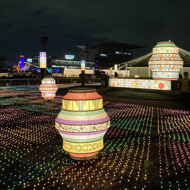 ภาพประกอบบทความ TOKYO MEGA ILLUMI งานประดับไฟบนพื้นที่สนามม้า TOKYO CITY KEIBA