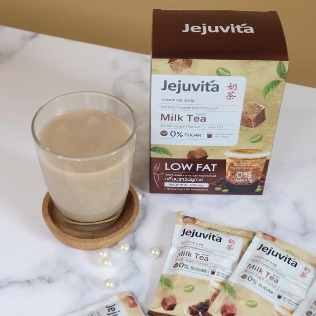 ตัวอย่าง ภาพหน้าปก:ชานมคุมหิว กินไม่อ้วน Jejuvita Milk Tea ทางเลือกใหม่!