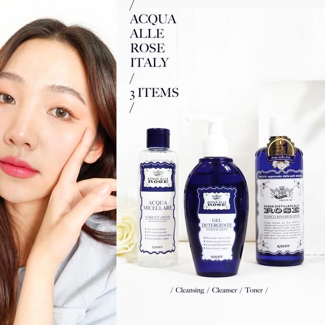 ภาพประกอบบทความ ACQUA ALLE ROSE 3 ITEMS คลีนผิวด้วยสารสกัดกุหลาบจากฝั่งอิตาลี