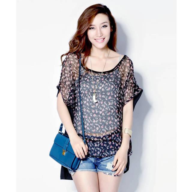 รูปภาพ:http://easycorner.my/wp-content/uploads/2014/03/Silk-small-floral-print-top-female-mulberry-silk-short-sleeve-shirt-fashion.jpg