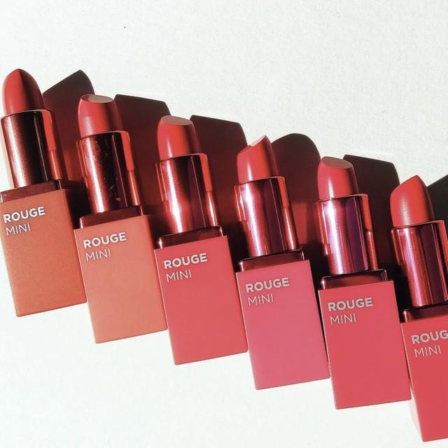 ตัวอย่าง ภาพหน้าปก:ลิปสติกสี Coral สวยตาแตกได้ถึง 6 แท่ง 6 สีในเซตเดียว THE FACE SHOP ROUGE MINI 💄