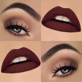รูปภาพ:http://www.beautyandfashionfreaks.com/wp-content/uploads/2015/10/eye-lip-makeup-ideas-5.jpg