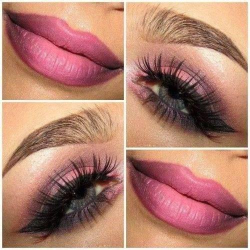 รูปภาพ:http://www.beautyandfashionfreaks.com/wp-content/uploads/2015/10/eye-lip-makeup-ideas-1.jpg