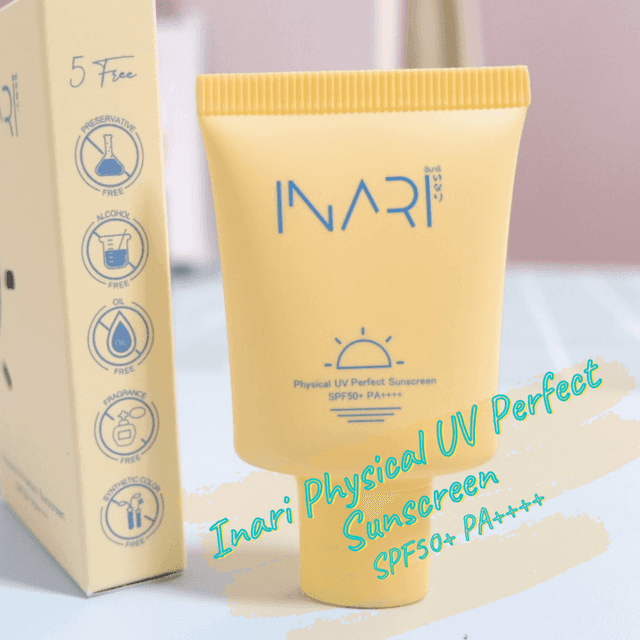 ภาพประกอบบทความ Unboxing ครีมกันแดด Inari Physical UV Perfect Sunscreen SPF50 ลูกรักคนใหม่ ที่เหมาะกับผิวแพ้ง่ายของเราที่สุดสุด 