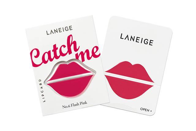 รูปภาพ:http://www.glamasia.com/wp-content/uploads/2016/01/GlamAsia-Laneige-Sparkles-With-3-Exciting-New-Introductions-Laneige-Lip-Card-Flash-Pink-No.-6.jpg