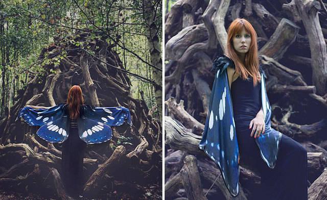 รูปภาพ:http://static.boredpanda.com/blog/wp-content/uploads/2016/04/hand-crafted-butterfly-wing-scarves-costurero-real-2-6.jpg
