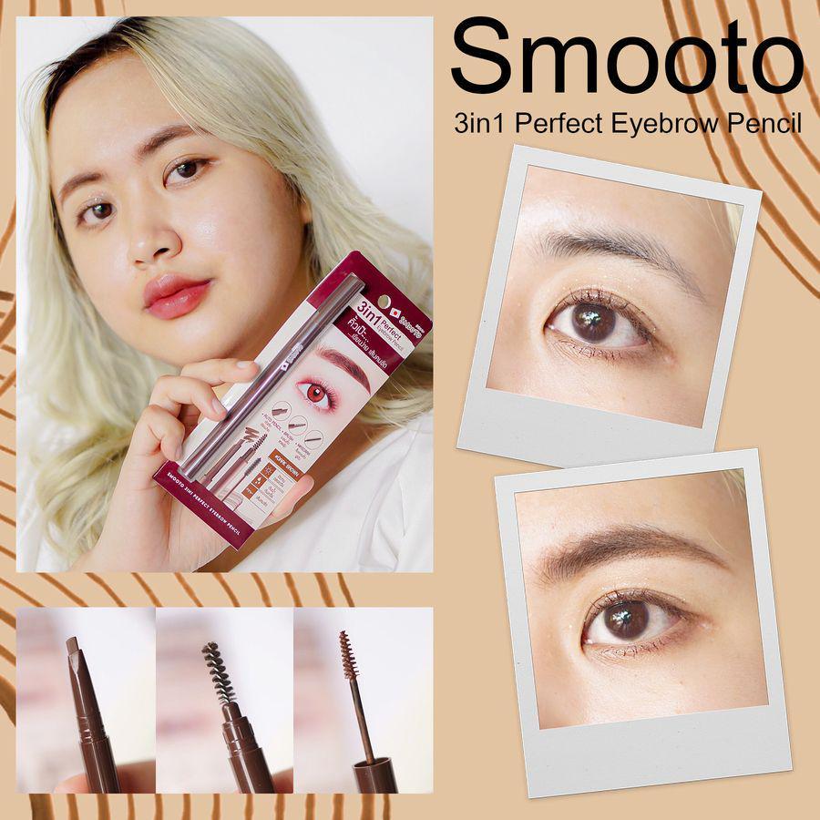 ตัวอย่าง ภาพหน้าปก:คิ้วเป๊ะ! ‘Smooto 3in1 Perfect Eyebrow Pencil’ เขียนง่าย ใช้ดี ติดทนเวอร์ 