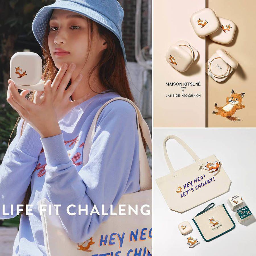 ตัวอย่าง ภาพหน้าปก:ของมันต้องมี! Maison Kitsuné x Laneige Neo Cushion คุชชั่นตัวดังคอลเลกชันพิเศษ มาพร้อมลายจิ้งจอกบนตลับ