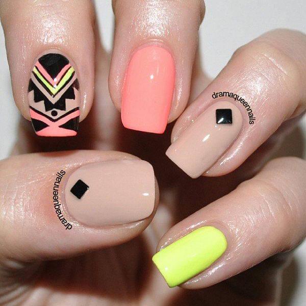 รูปภาพ:http://notedlist.com/wp-content/uploads/2015/08/tribal-nail-art/29-tribal-nail-art-designs.jpg