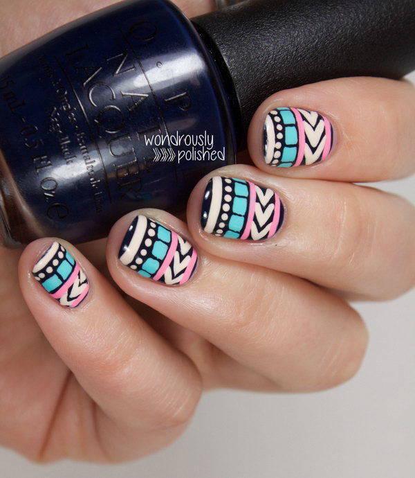 รูปภาพ:http://notedlist.com/wp-content/uploads/2015/08/tribal-nail-art/48-tribal-nail-art-designs.jpg