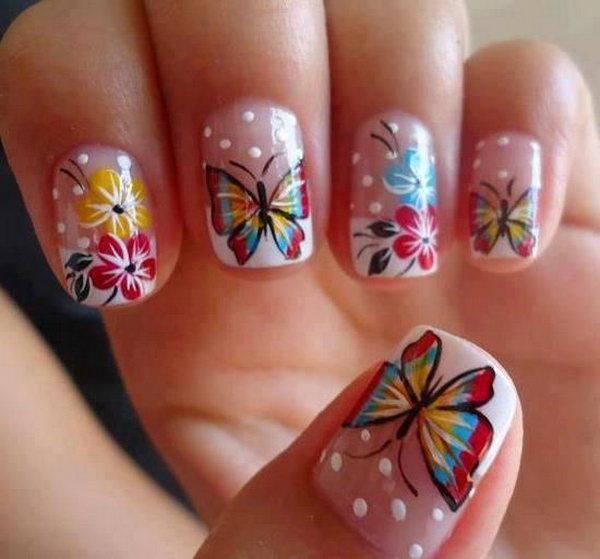 รูปภาพ:http://notedlist.com/wp-content/uploads/2015/08/butterfly-nail-art-designs/3-butterfly-nail-art-designs.jpg