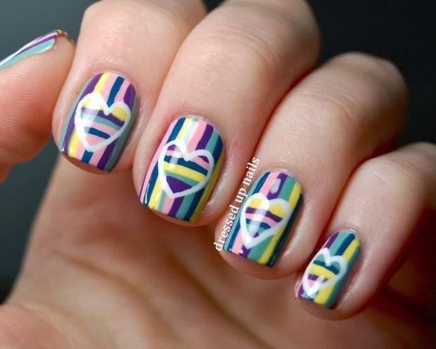 รูปภาพ:http://fashionsy.com/wp-content/uploads/2016/04/striped-hearts-on-stripes-nail-art-4-630x504.jpg