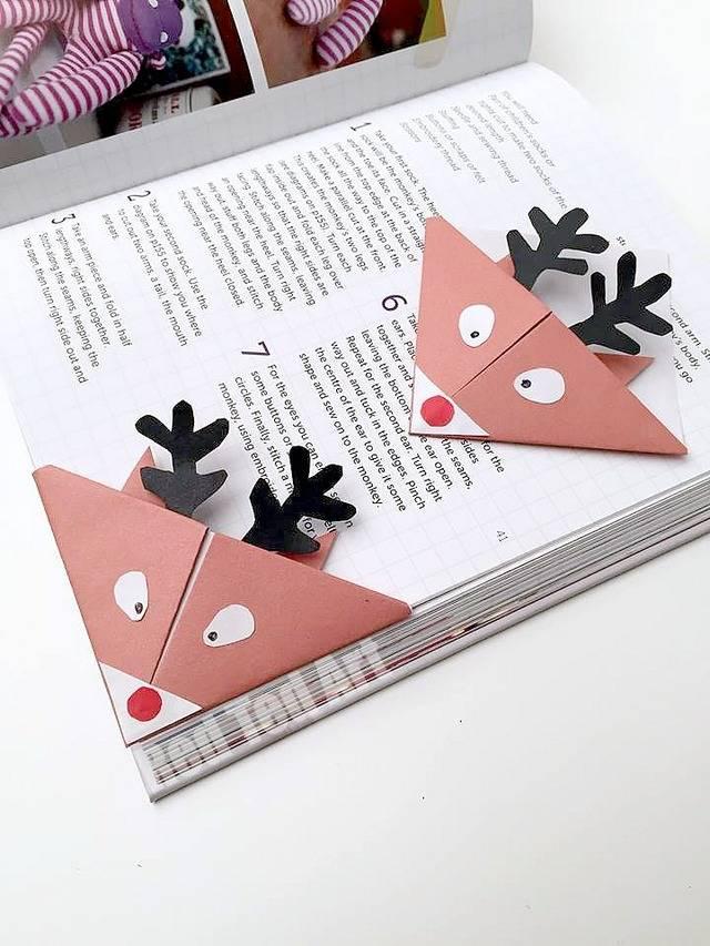 รูปภาพ:http://www.redtedart.com/wp-content/uploads/2015/11/Adorable-Reindeer-Bookmarks.-These-are-so-so-cute-and-simple-to-make.-They-nestle-perfectly-into-your-book-so-dont-bend-or-break.jpg