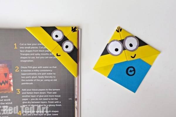 รูปภาพ:http://www.redtedart.com/wp-content/uploads/2015/07/Easy-and-fun-to-make-Minion-Bookmarks-use-basic-origami-skills-to-learn-ow-to-make-these-fun-minions-600x400.jpg
