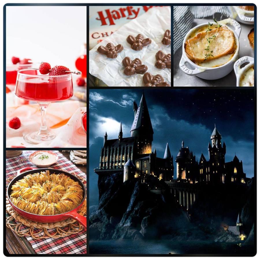 ตัวอย่าง ภาพหน้าปก:มาดื่มด่ำอาหารอร่อย ทำง่ายกับ 7 สูตรอาหารจากตำราโลกเวทมนต์ เรื่อง Harry Potter 🧙‍♀️