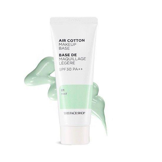 รูปภาพ:https://www.urashop8x.com/wp-content/uploads/2019/04/the_face_shop_air_cotton_makeup_base_01_mint_35976_1532779576_bcd7f665f0d74223ba242321d64a7b88_master.jpg