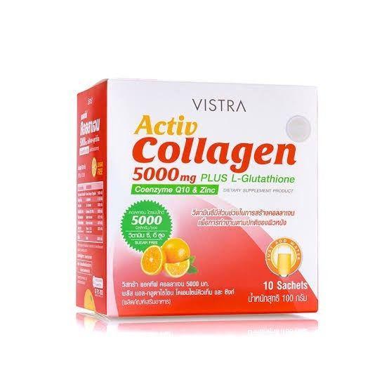 รูปภาพ:คอลลาเจนวัตสัน Vistra Activ Collagen Plus L-Glutathione