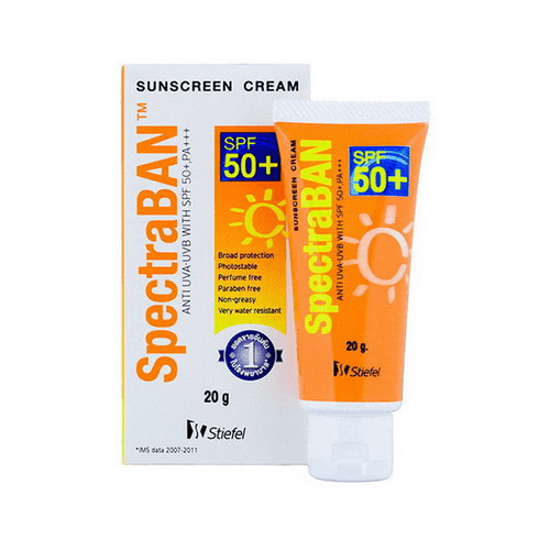 รูปภาพ:SpectraBAN Sunscreen Cream Anit UVA-UVB SPF50+ PA+++