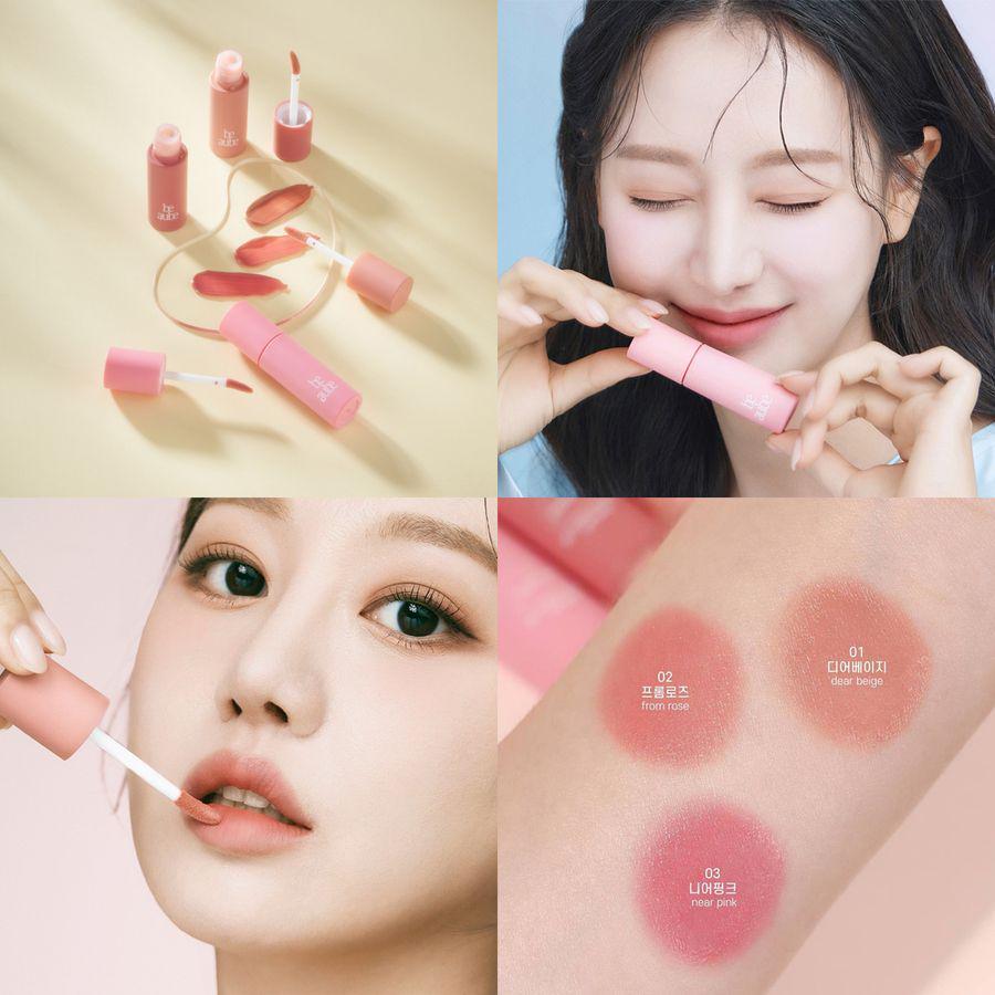 ภาพประกอบบทความ ลิป BE AUBE ลิปเบสตัวใหม่ INBORA Cover Up Lip Base สีซอฟต์ละมุนสไตล์ลูกคุณหนู