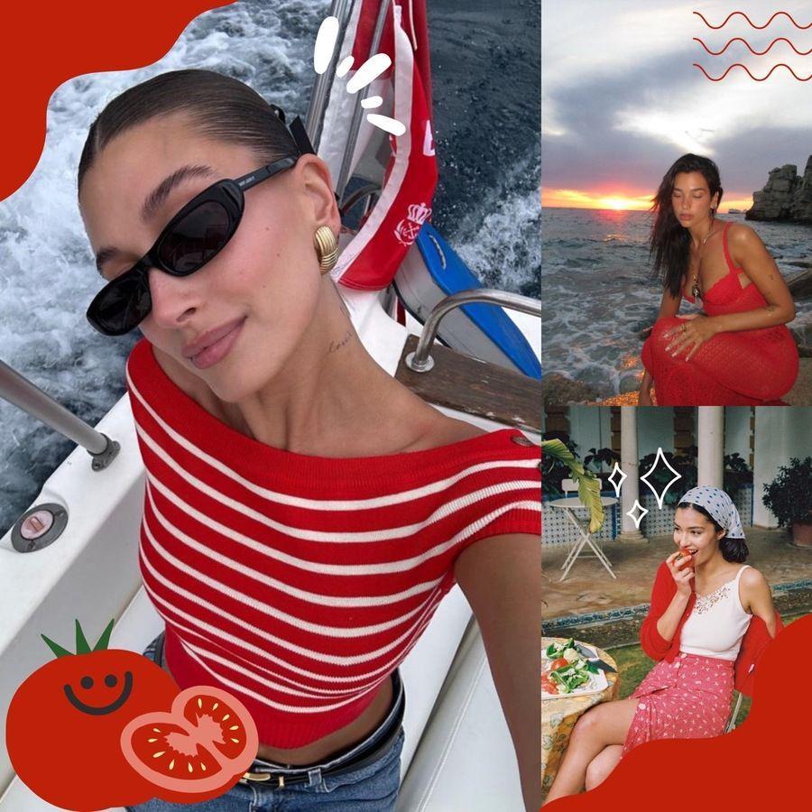 ตัวอย่าง ภาพหน้าปก:Tomato Girl แฟชั่นซัมเมอร์สีแดง ลุคบ่มแดดสดใสสไตล์สาวอิตาลี