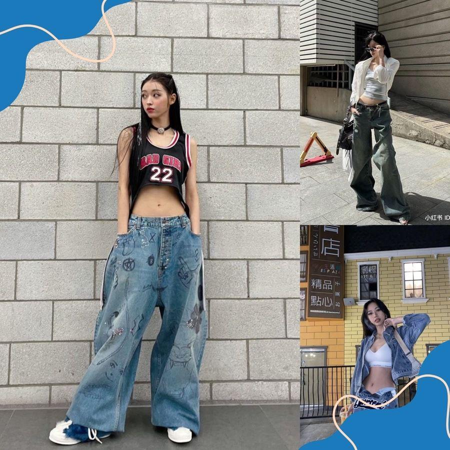 ภาพประกอบบทความ Baggy Jeans กางเกงทรงหลวมที่กำลังมาแรงกับ Fashion Lookbook ที่อยากแนะนำ