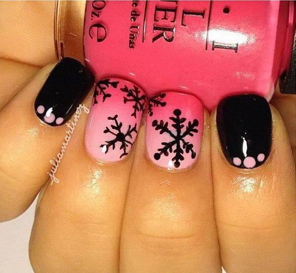 รูปภาพ:http://ideastand.com/wp-content/uploads/2016/01/pink-and-black-nail-art-designs/12-pink-and-black-nail-art-designs.jpg