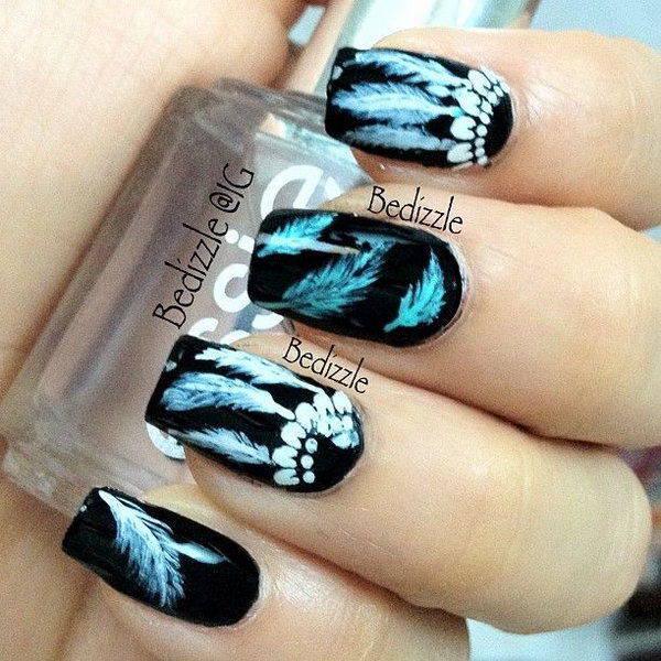 รูปภาพ:http://ideastand.com/wp-content/uploads/2015/07/dream-catcher-nail-designs/12-dream-catcher-nail-designs.jpg