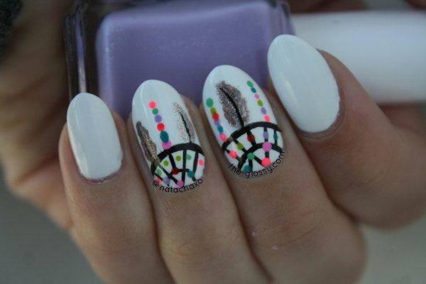 รูปภาพ:http://ideastand.com/wp-content/uploads/2015/07/dream-catcher-nail-designs/16-dream-catcher-nail-designs.jpg