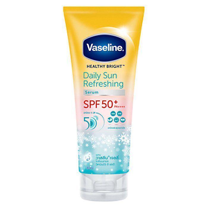 รูปภาพ:กันแดดตัวถูกและดี Vaseline Healthy Bright Daily Sun Refreshing Serum SPF50+ PA++++