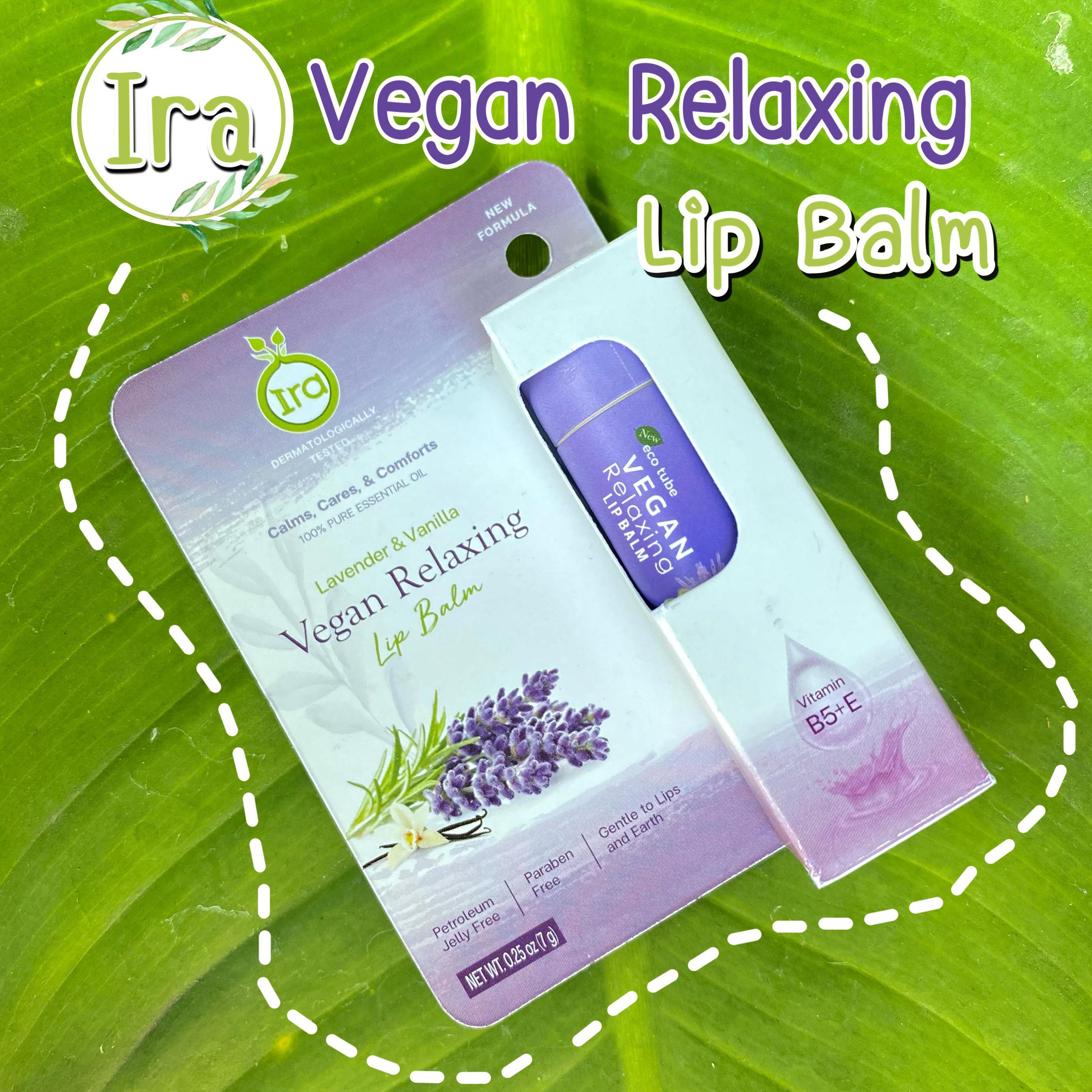 ภาพหน้าปก Ira Vegan Relaxing Lip Balm ลิปบาล์มกันปากแก่ ที่:0