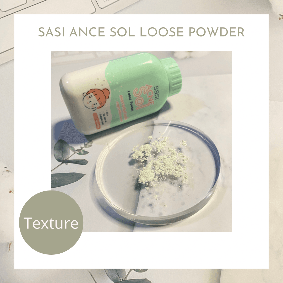 ภาพหน้าปก แป้งฝุ่นหยุดสิว SASI Acne Sol Loose Powder  ที่:1