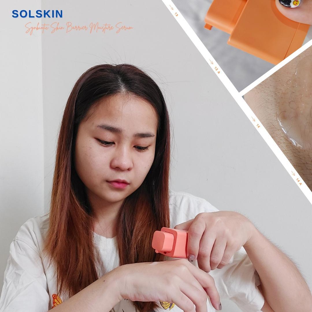 ภาพหน้าปก ผิวเเข็งเเรงป้องกันสิวต้อง Solskin Synbiotic Skin Barrier Moisture Serum (: ที่:2