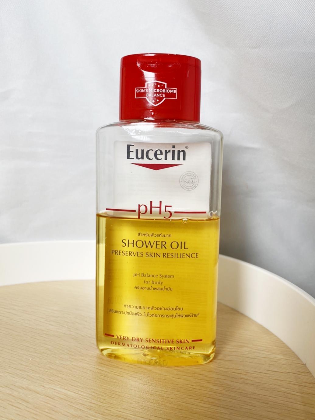 ภาพหน้าปก บอกต่อออยล์อาบน้ำบำรุงผิวชุ่มชื้น สำหรับคนแพ้ง่าย EUCERIN pH5 Shower Oil ที่:0
