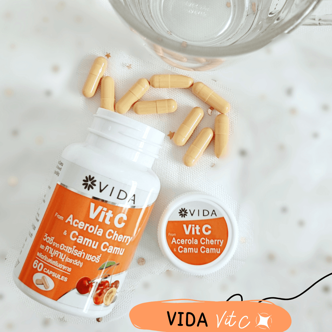 ภาพหน้าปก เสริมภูมิคุ้มกัน ฟื้นฟูสภาพผิวไปกับ Vida Vit C  🍊🍒🌿 ที่:2