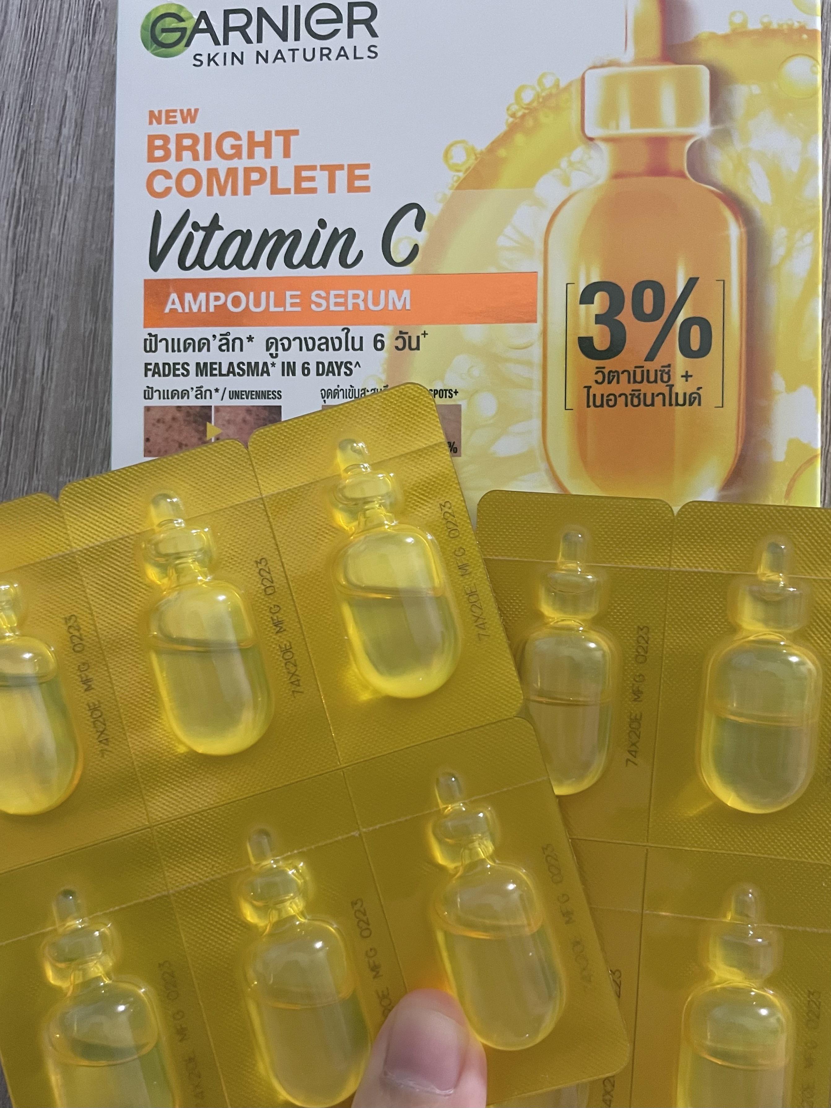ภาพหน้าปก รีวิว Garnier Bright Complete Vitamin C Ampoule Serum ฉบับจัดเต็ม ที่:1