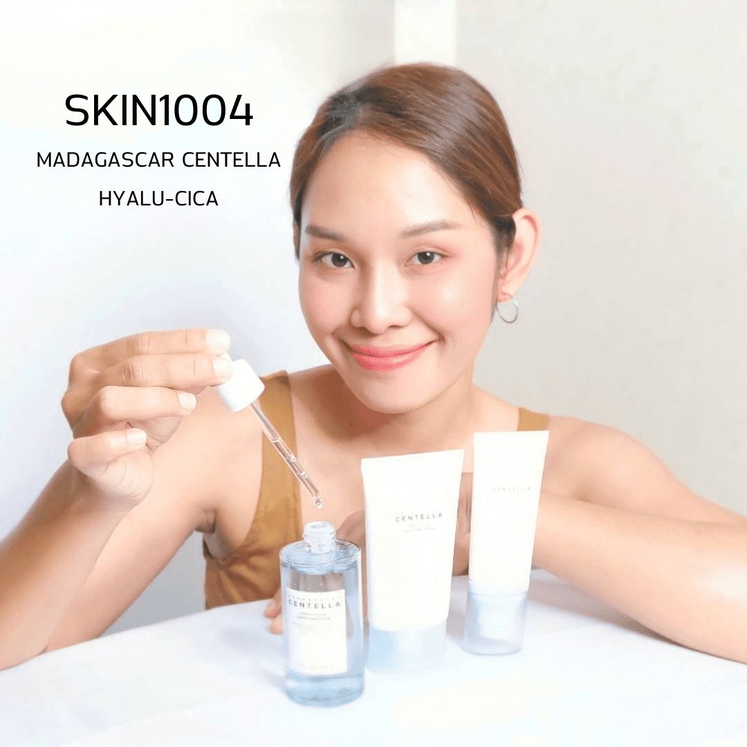 ภาพหน้าปก ลดรอยสิว ฟื้นฟูผิวให้แข็งแรงด้วยการเติมน้ำให้ผิวดูโกลวกับ SKIN1004 Madagascar Centella HYALU-CICA ที่:0