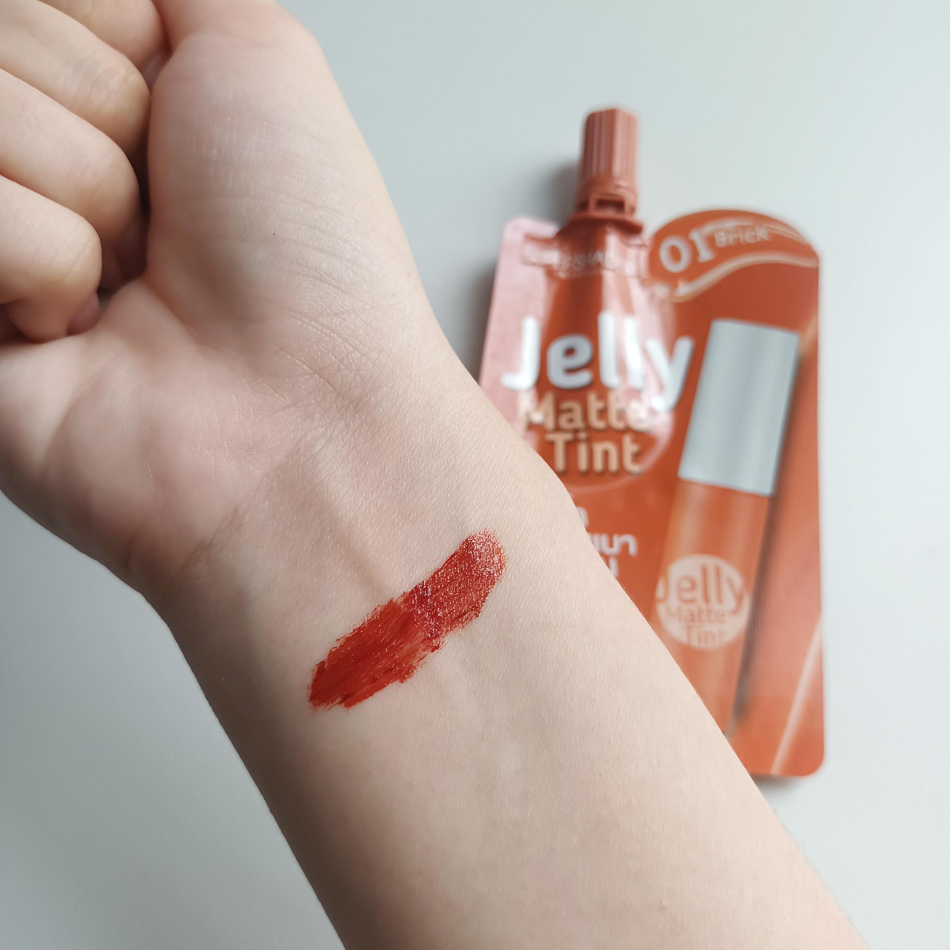 ภาพหน้าปก แชร์ Jelly Matte Tint ลิปซองถูกและดี สีสวยติดทนนาน ที่:1