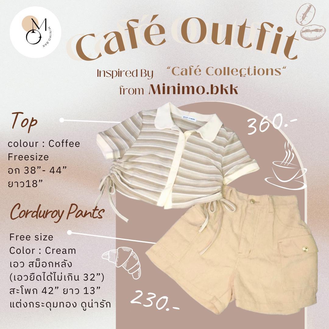 ภาพหน้าปก ป้ายยาเสื้อน่ารักสไตล์คาเฟ่ Minimo.bkk…Pink milk [Café Collection{ ที่:2