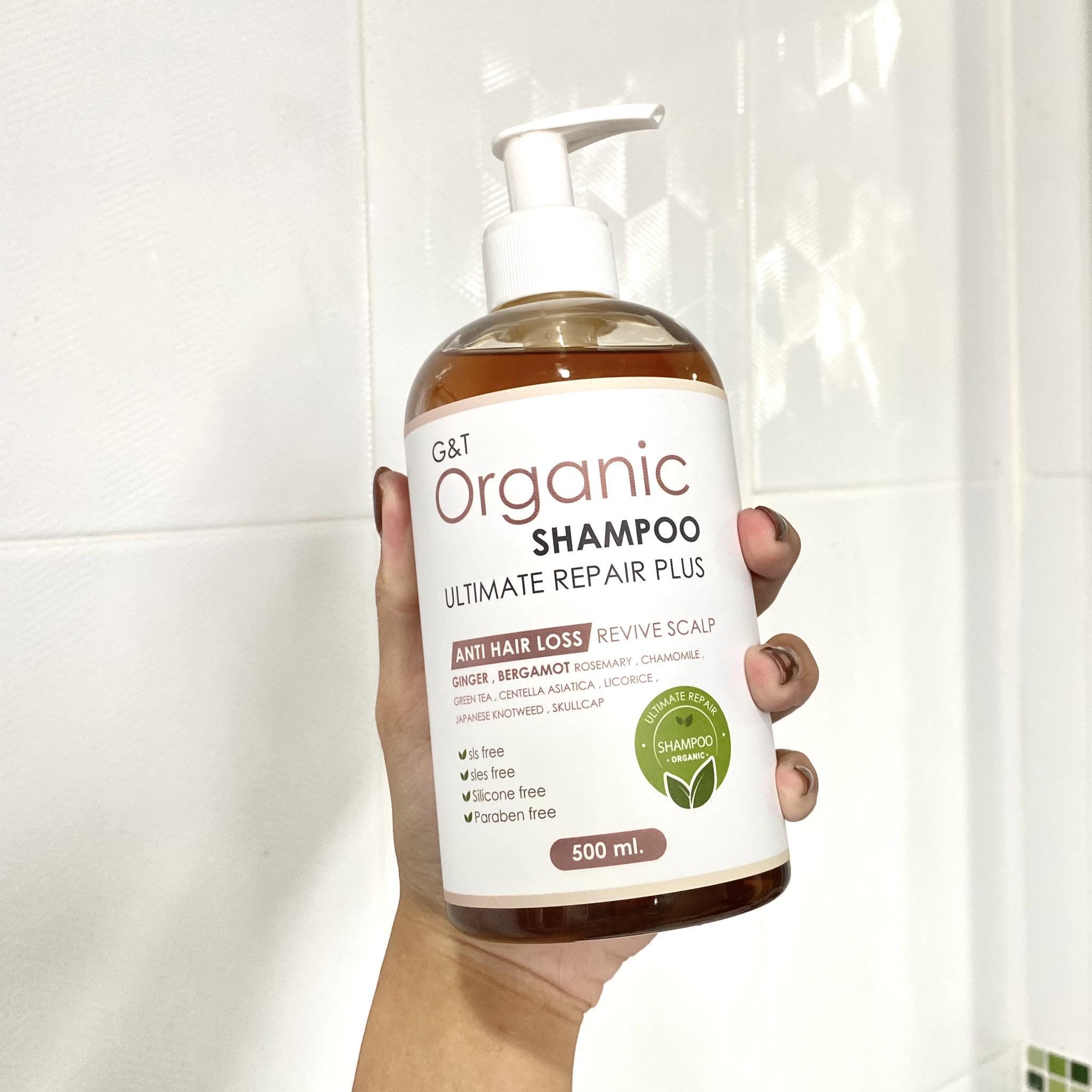 ภาพหน้าปก แชมพูออร์แกนิค รวมสารสกัดตระกูลจากธรรมชาติ // G&T Organic Shampoo Ultimate Repair ที่:1